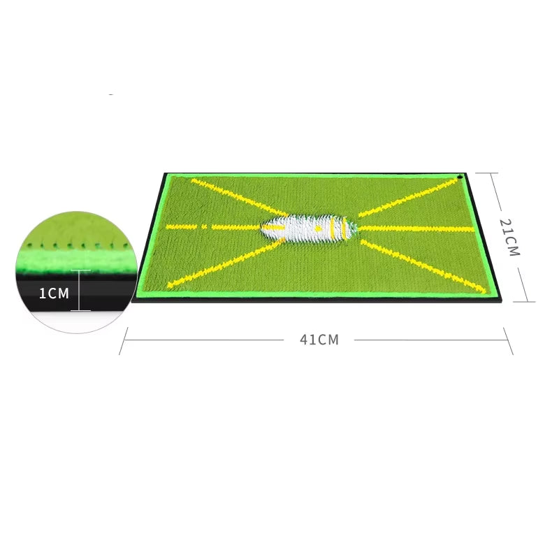 Golf Training Mat for Swing Detection
