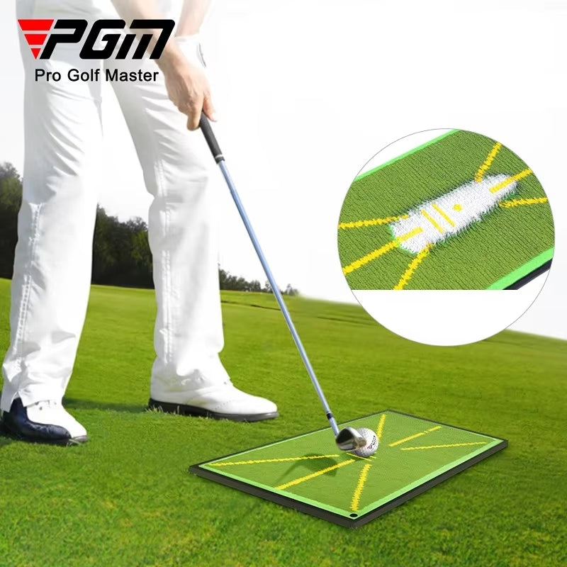 Golf Training Mat for Swing Detection