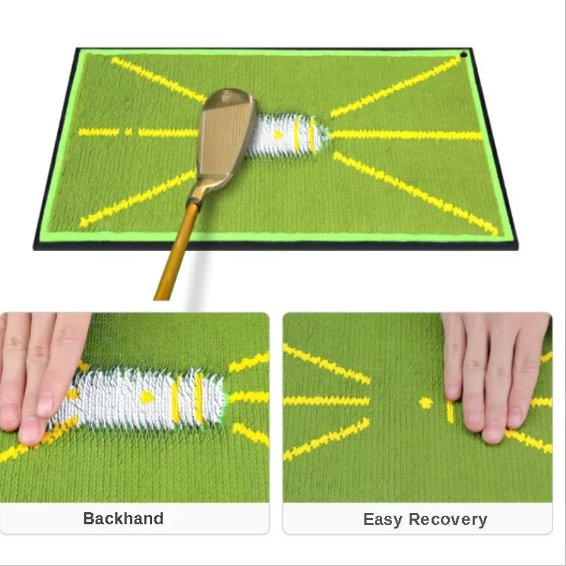 Golf Training Mat for Swing Detection